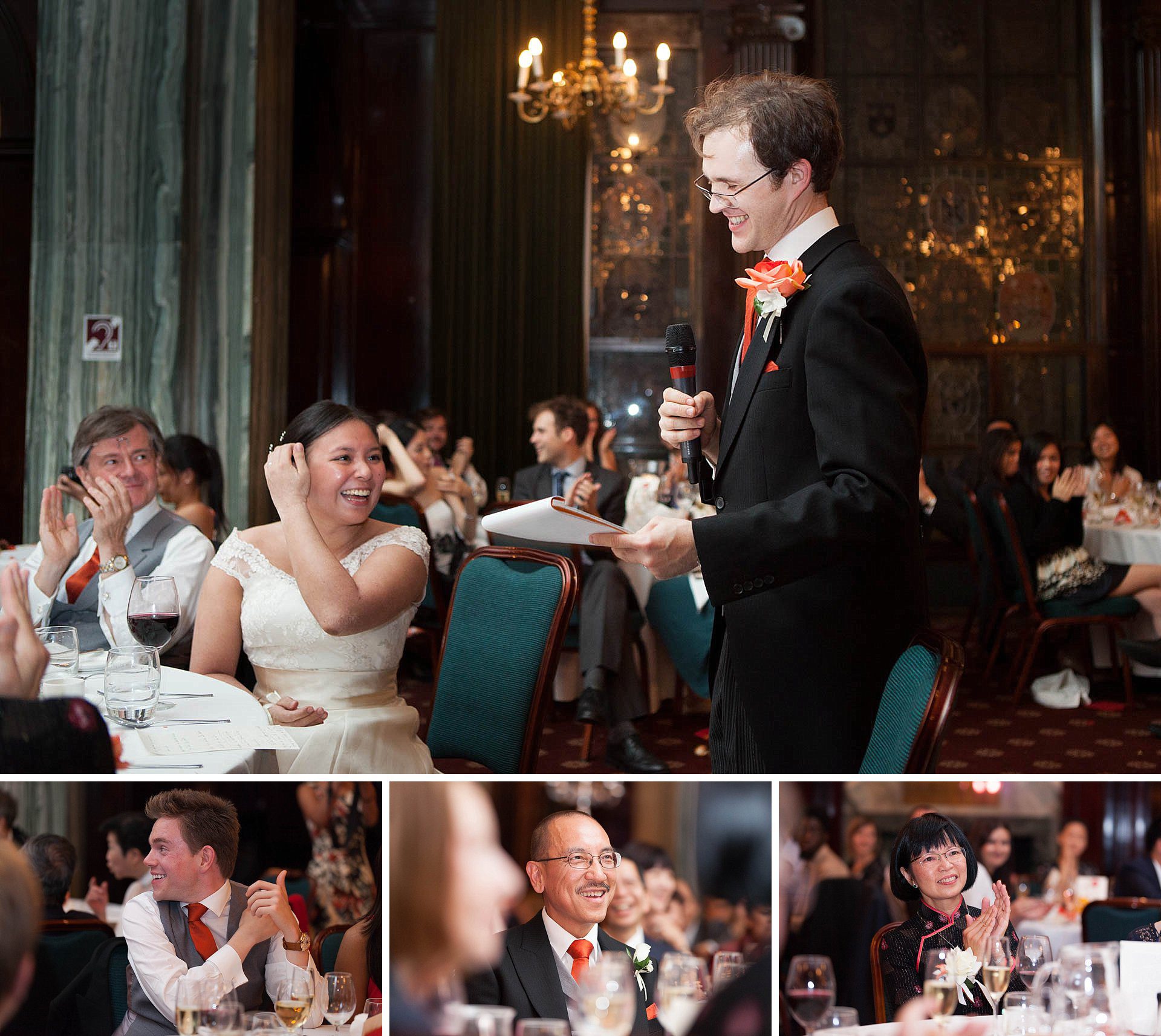 Wedding speeches at The Law Society