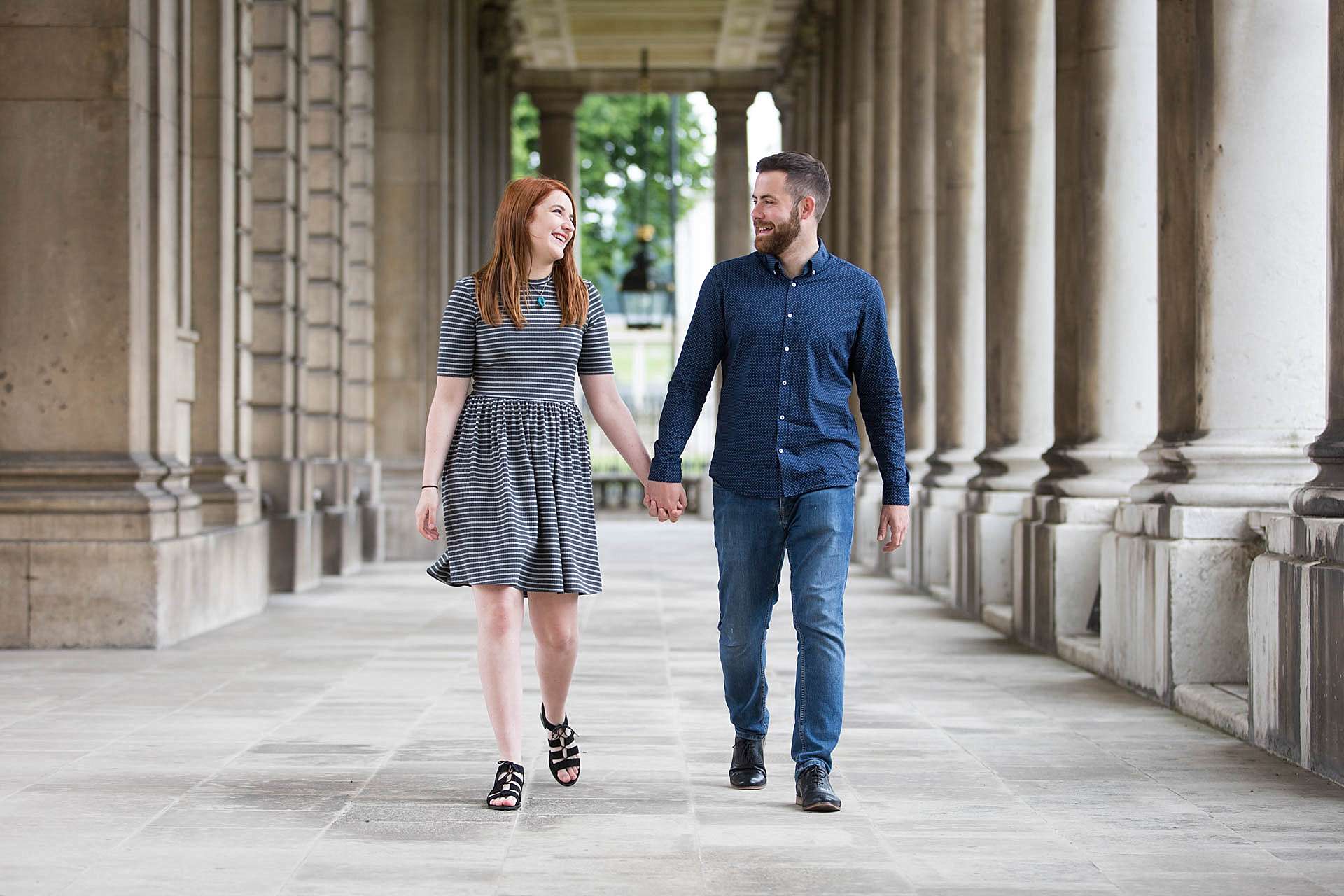 Greenwich Naval College engagement shoot