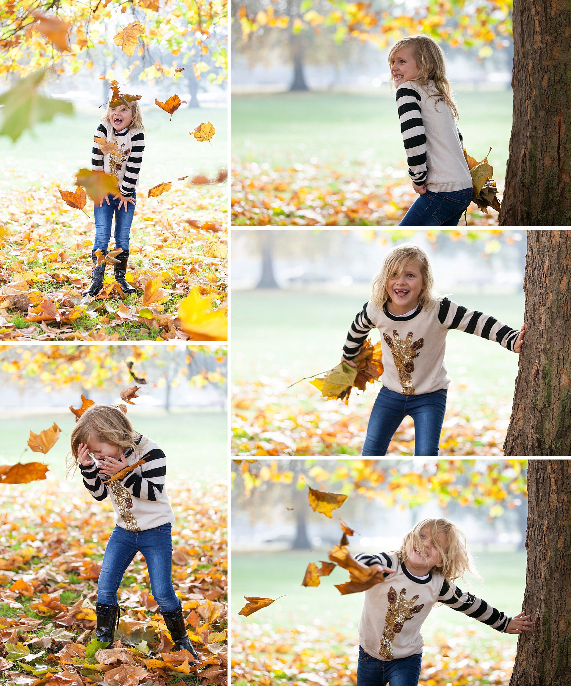 Autumn Family Portrait Shoot