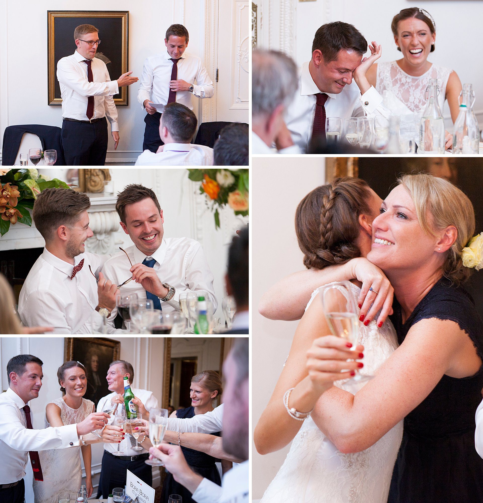 Speeches at Taplow House Hotel Wedding