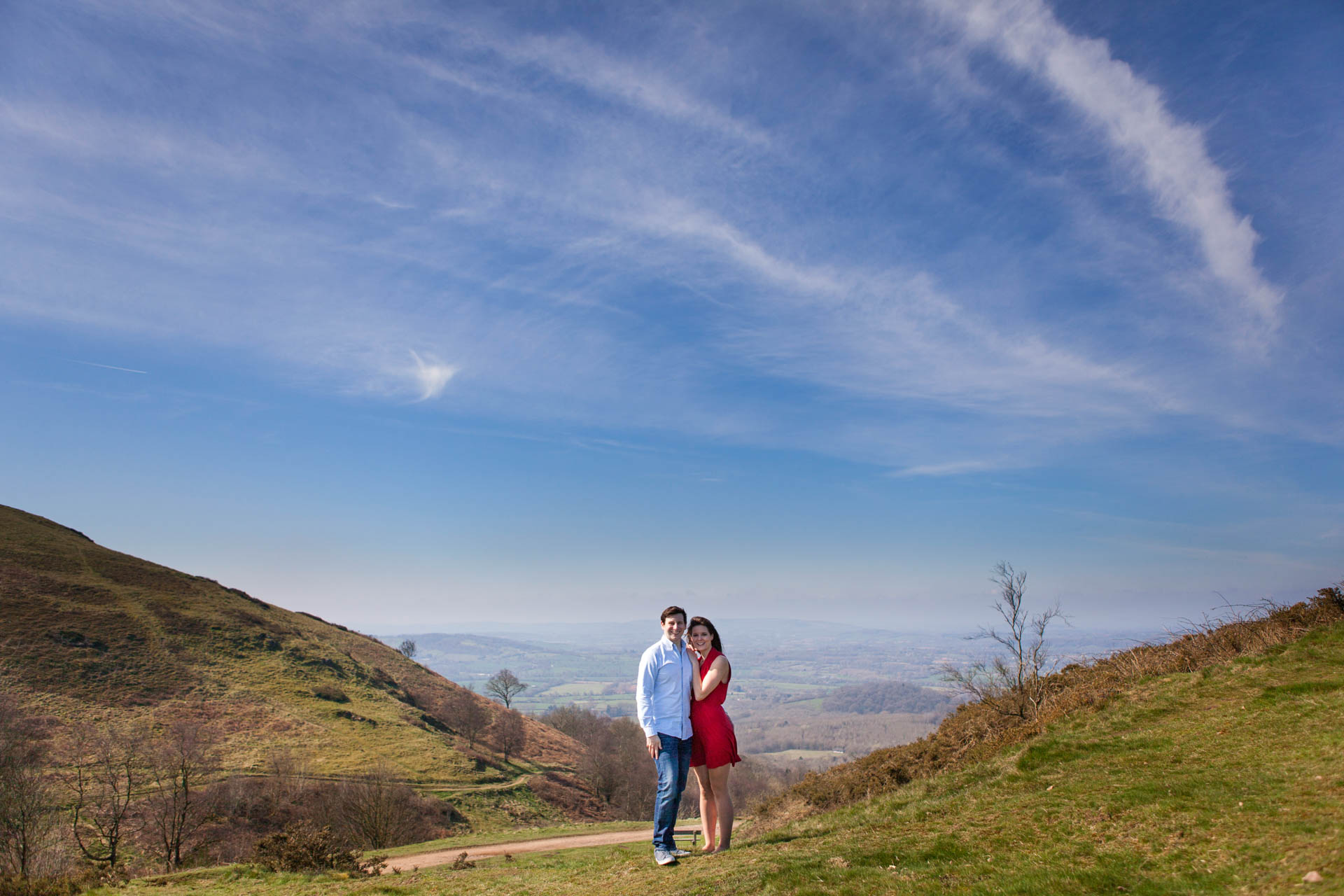 Malvern Hills Engagement Shoot