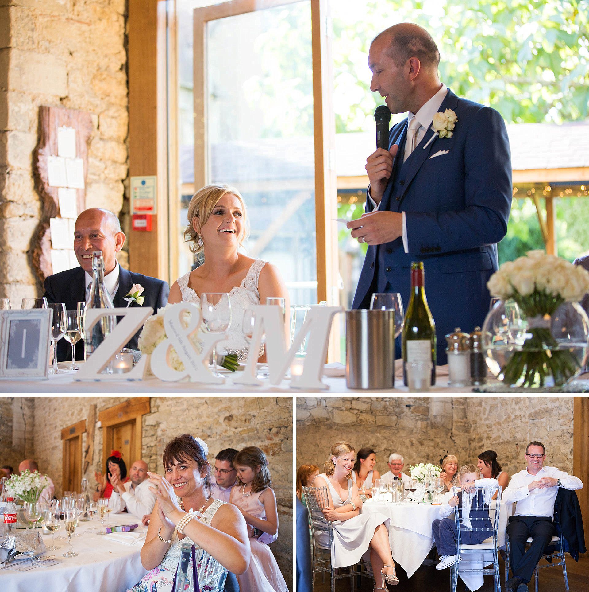 The speeches - Zoe and Mike