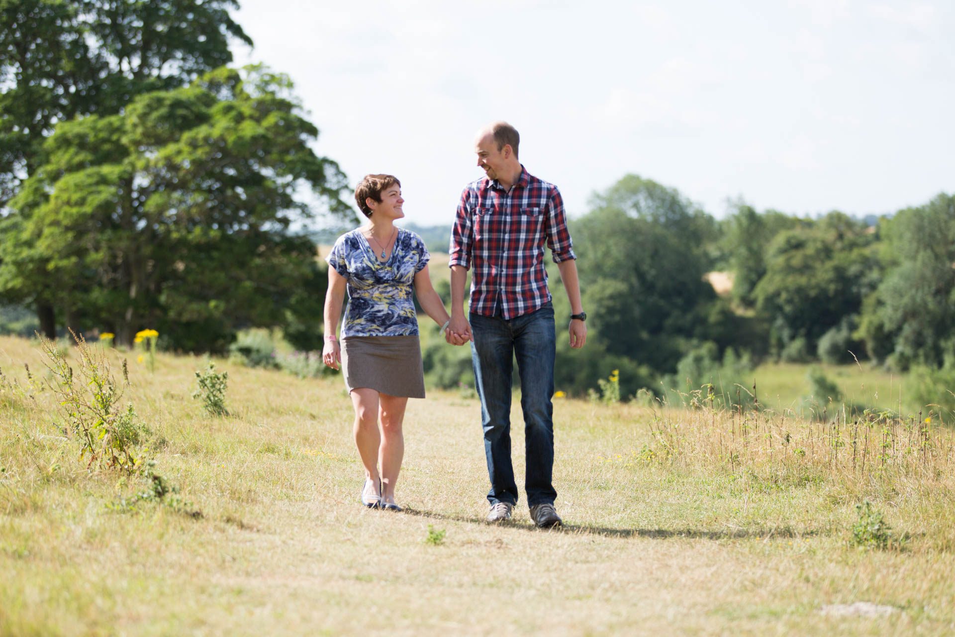 Oxfordshire engagement shoot