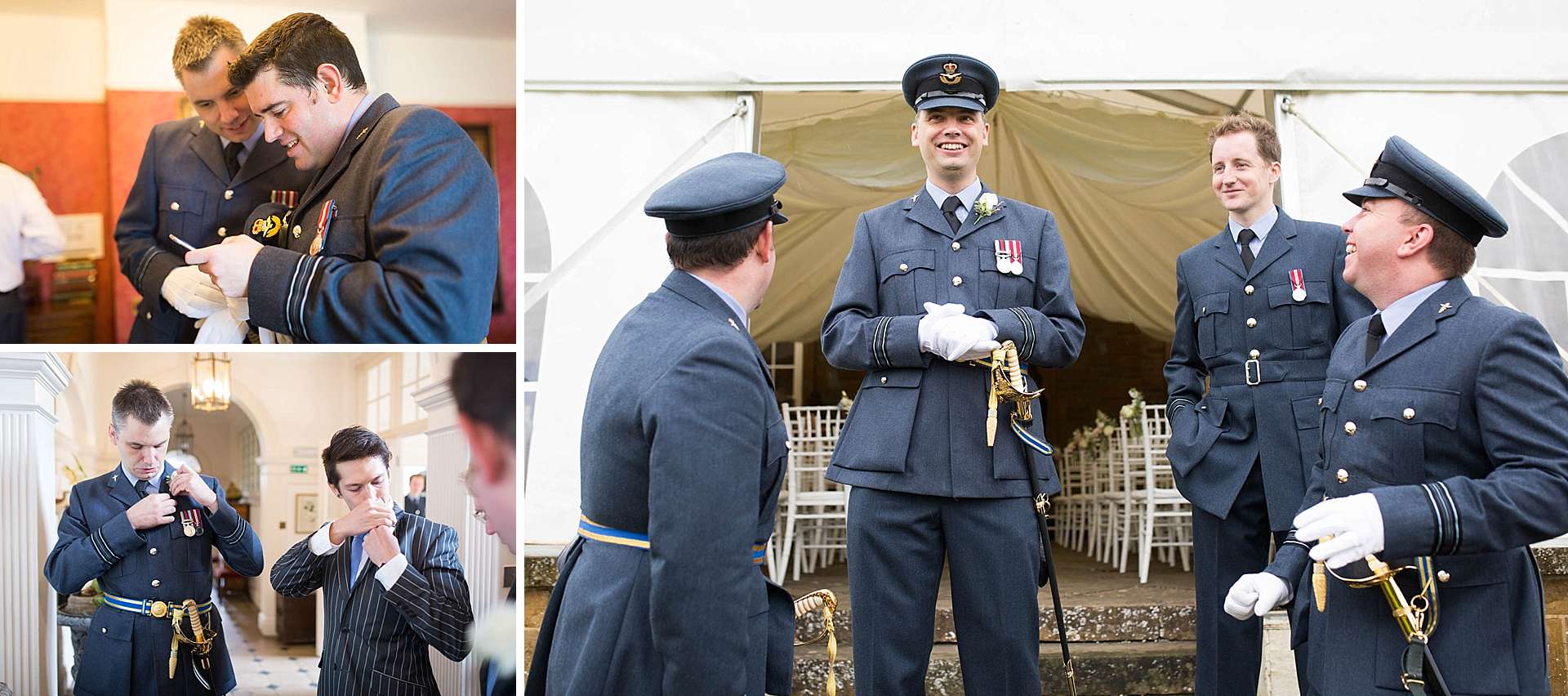 Poundon House RAF wedding