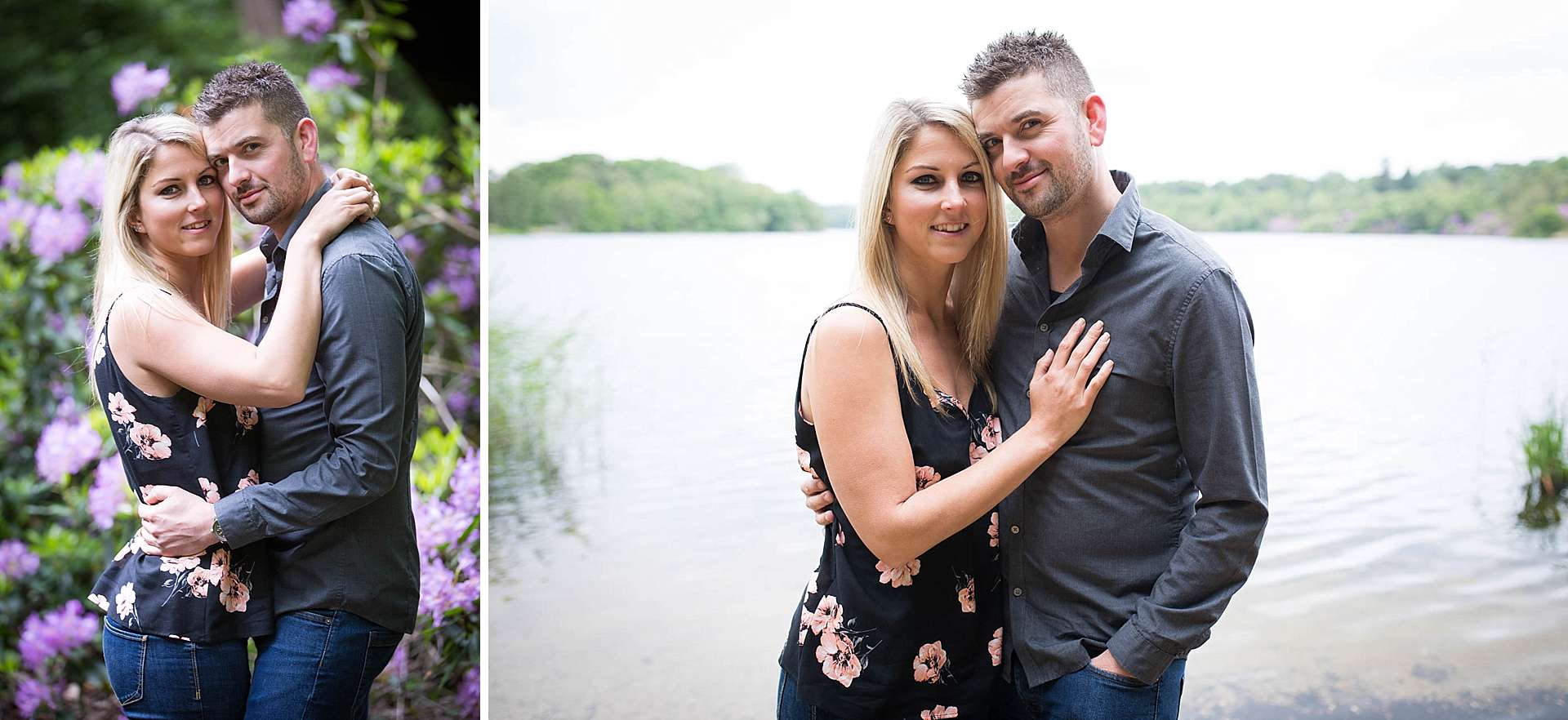 Virginia Water engagement shoot