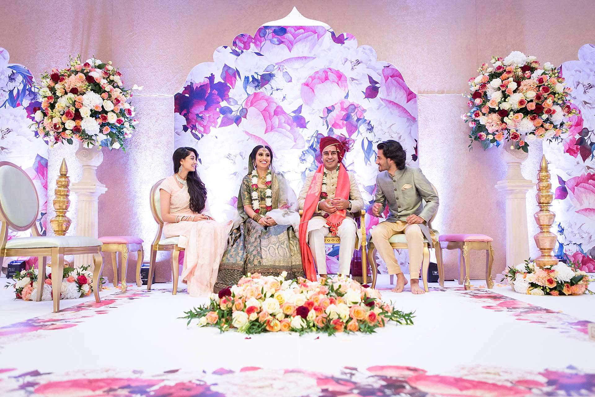 Sairah and Veer's Oshwal Centre Wedding