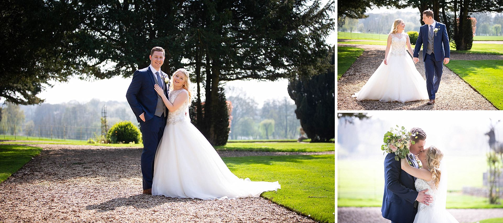 Wedding portraits at Gosfield Hall