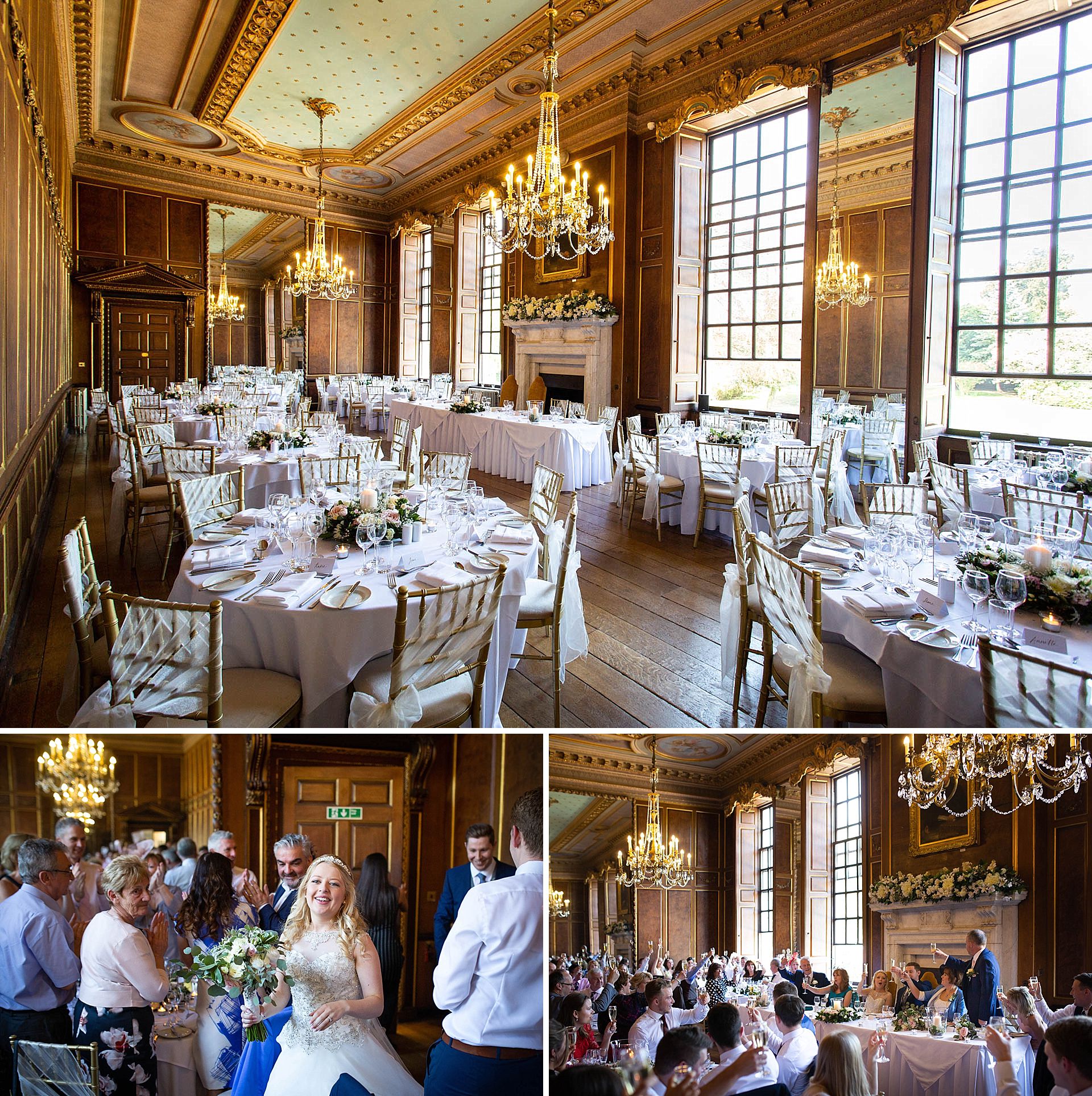 Gosfield Hall Wedding Breakfast