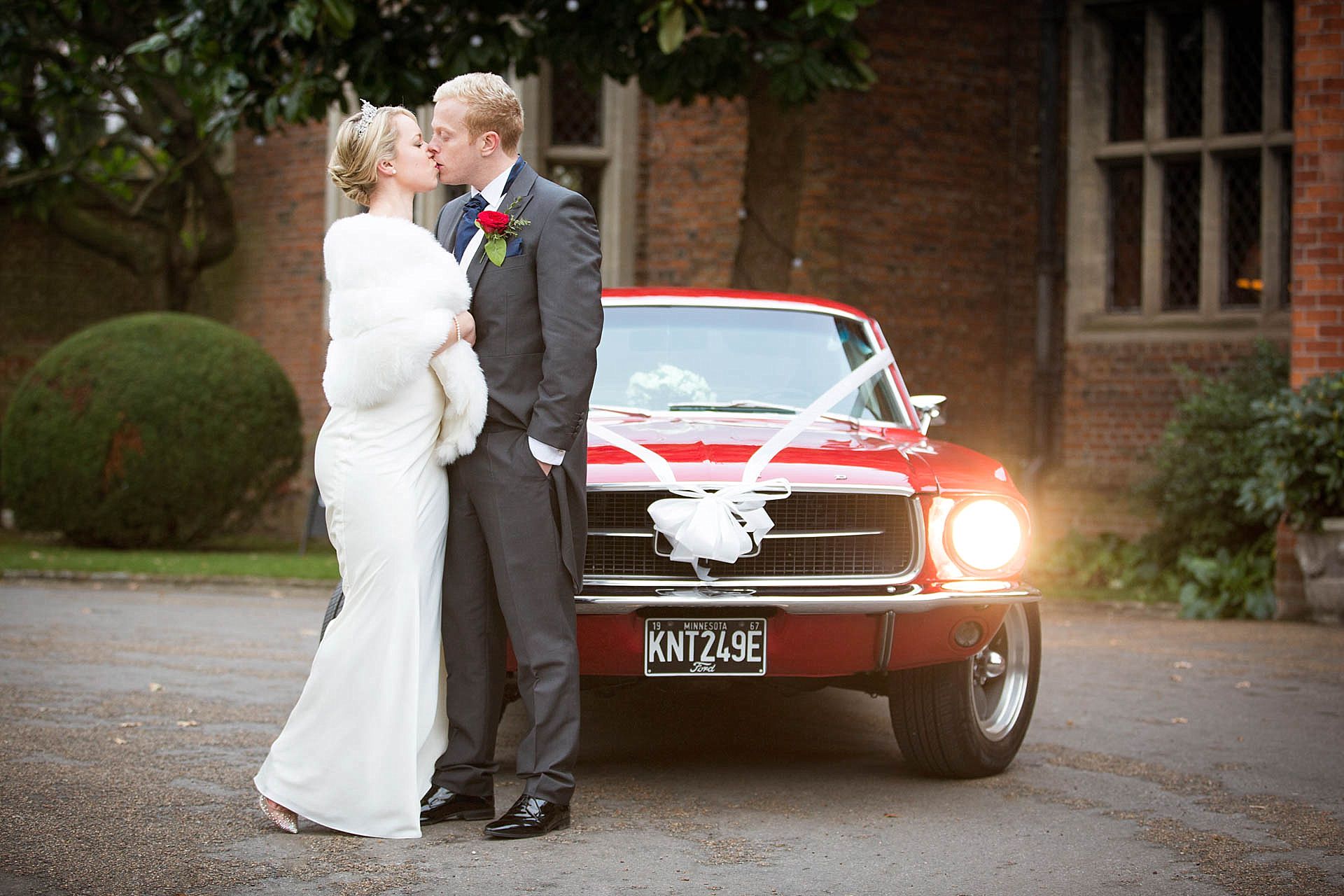 Ford Mustang Wedding Car