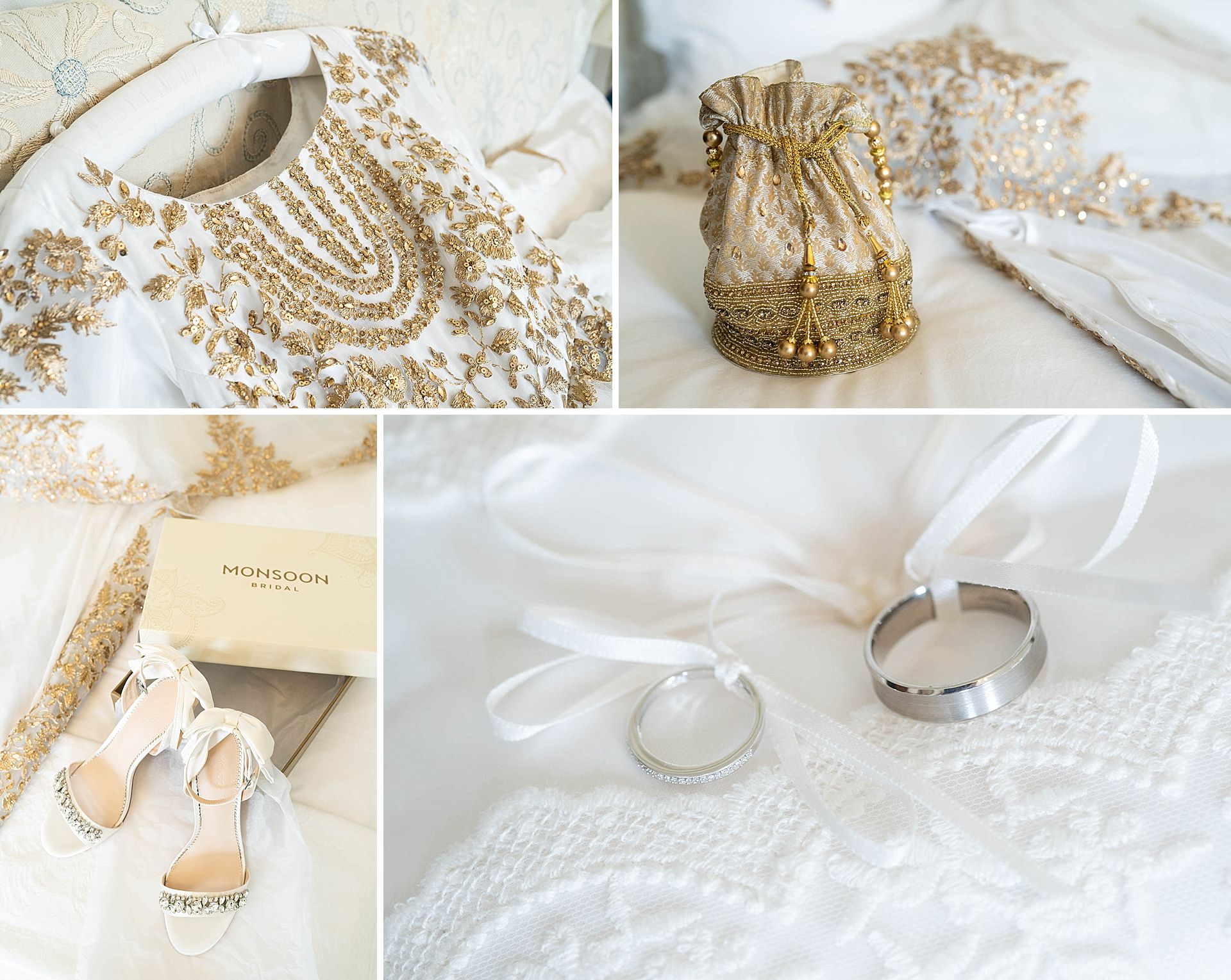 Wedding details at Poundon House