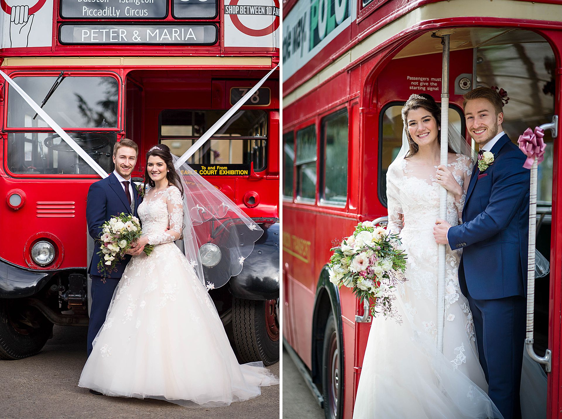 the wedding bus