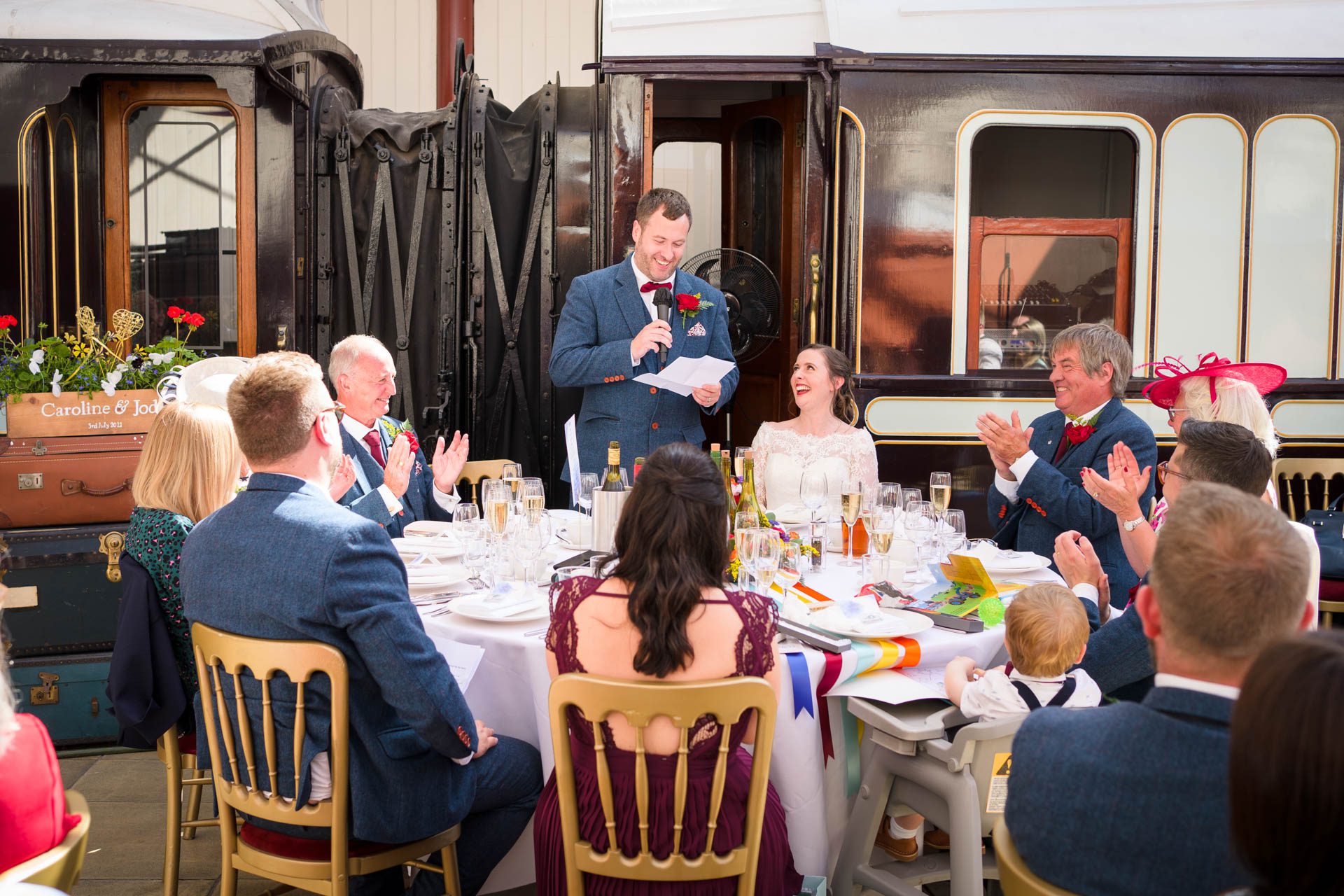 Buckinghamshire Railway Centre Wedding