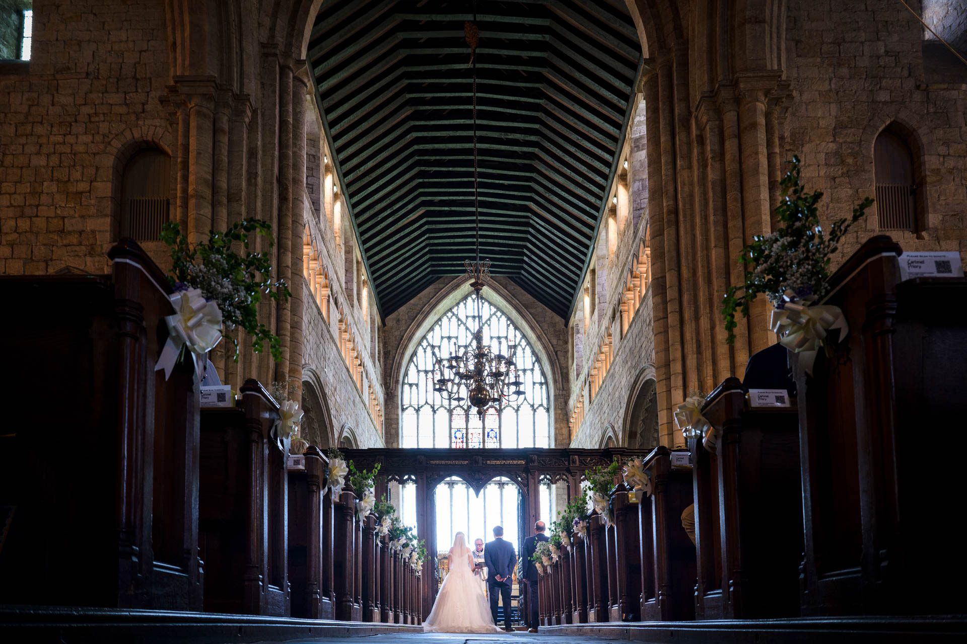 Cartmel Priory Wedding